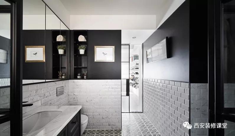 一面乳胶漆一面瓷砖收口,乳胶漆和瓷砖收口效果图