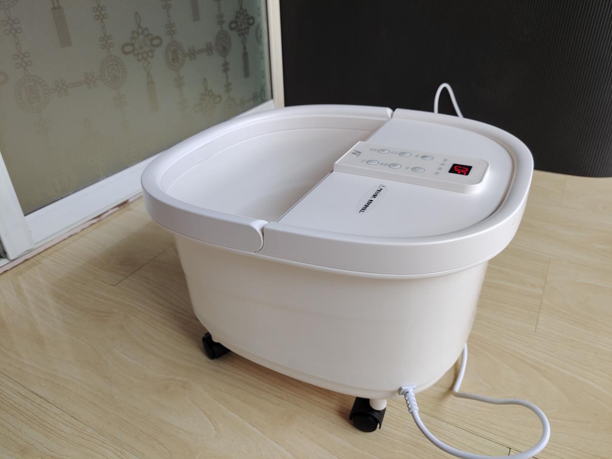 太极轮泡脚盆视频,足浴盆太极轮