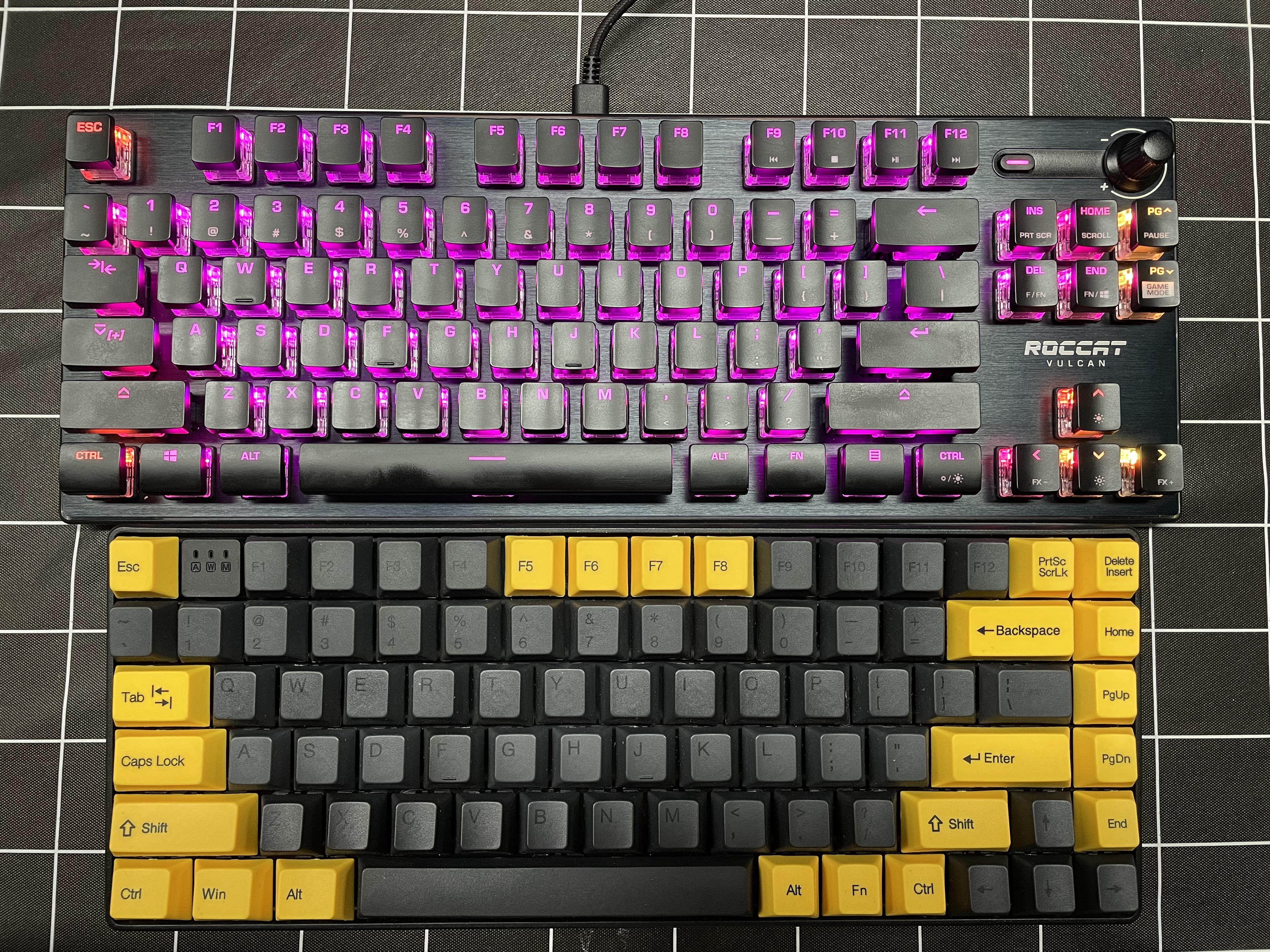 德系红轴机械键盘评测,炫酷红轴机械键盘