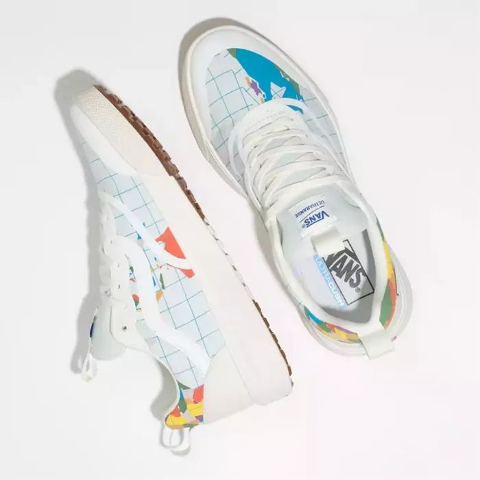 Vans环保联名每款都想要!印满地图