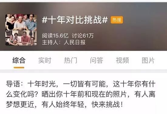 十年对比挑战最后一张图,十年对比挑战活动