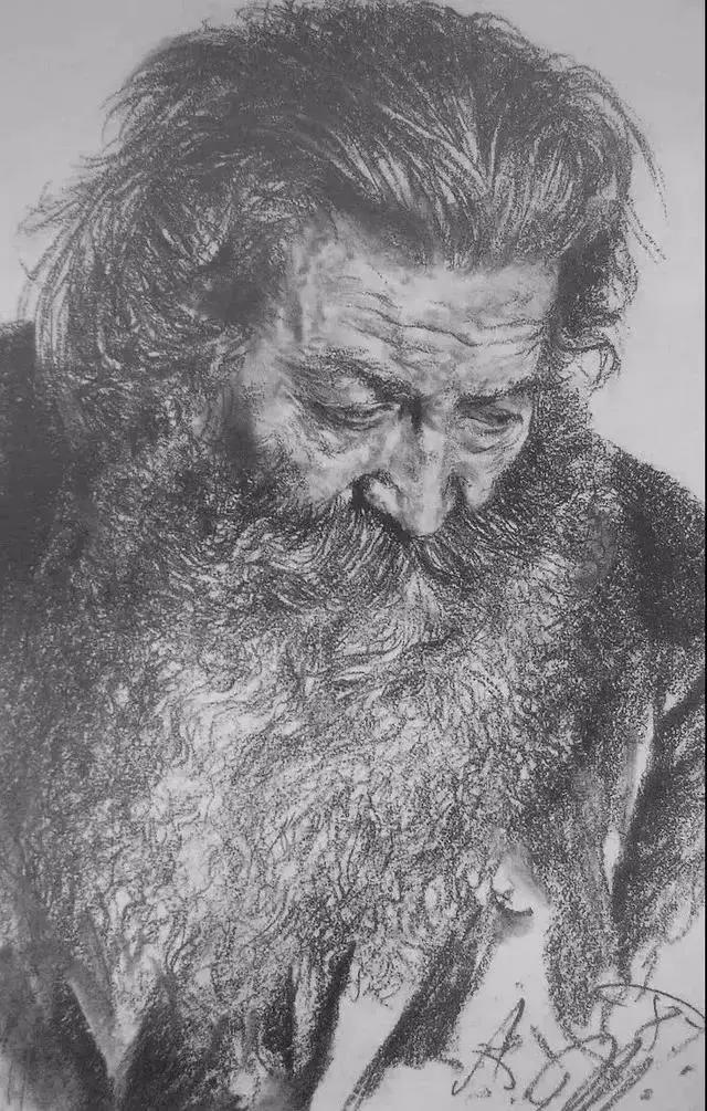 阿道夫门采尔速写作品,门采尔高清速写作品图片