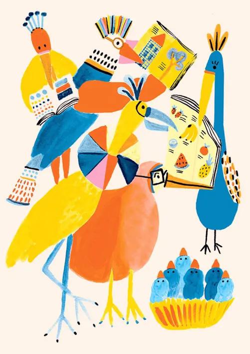 巴西插画师janaglatt作品名字,插画师janaglatt的画