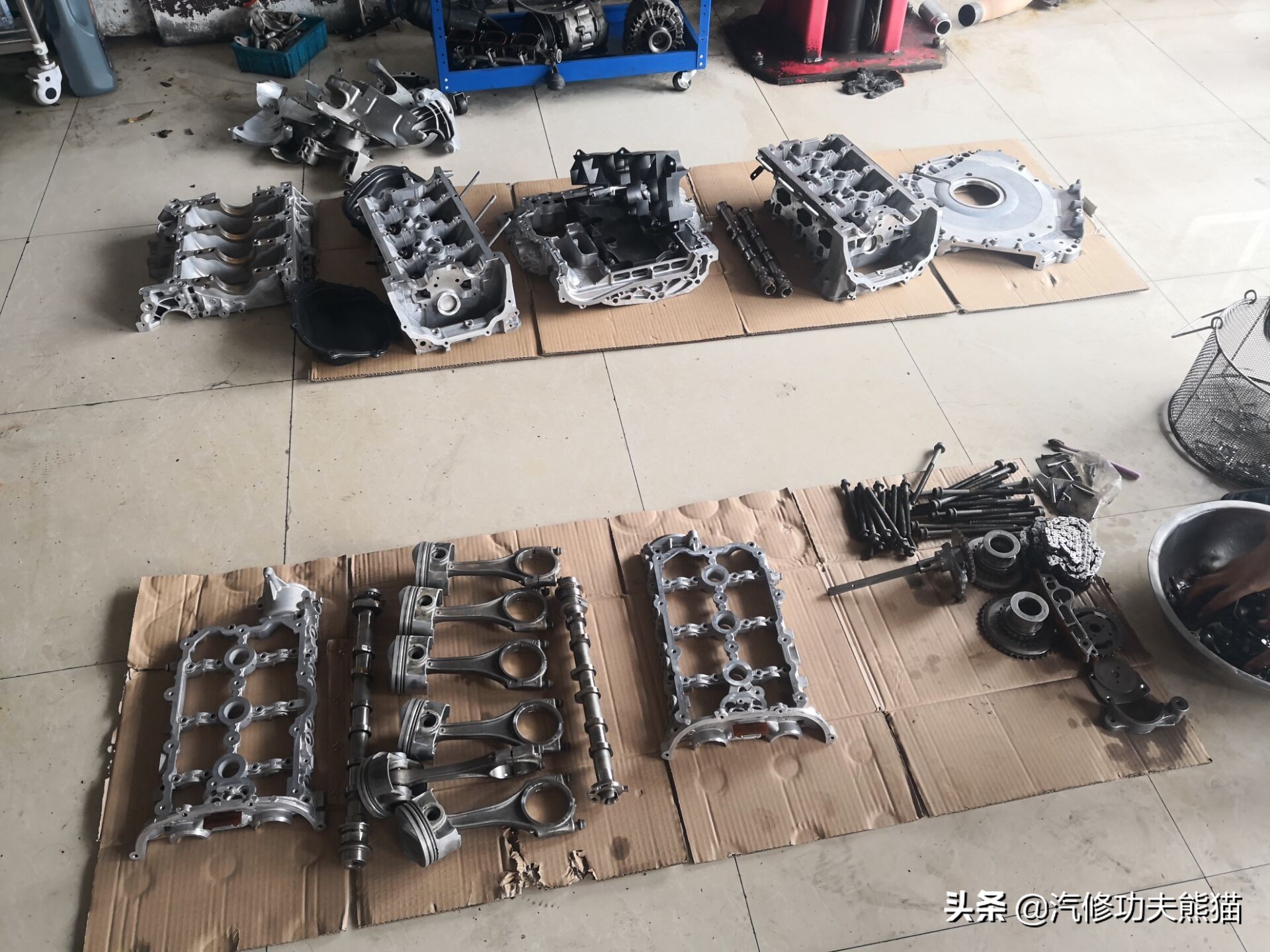 能拉动波音747的大众神车途锐烧机油治理，修完了又可以拉飞机了