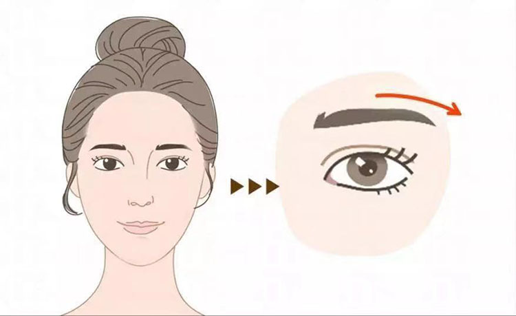韩式一字眉毛的画法,韩式一字眉适合脸型