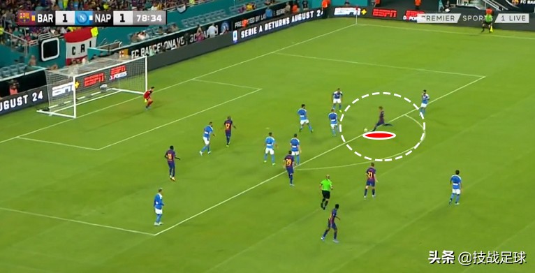 巴萨vs登贝莱gif,巴萨vs皇马登贝莱浪费机会总结