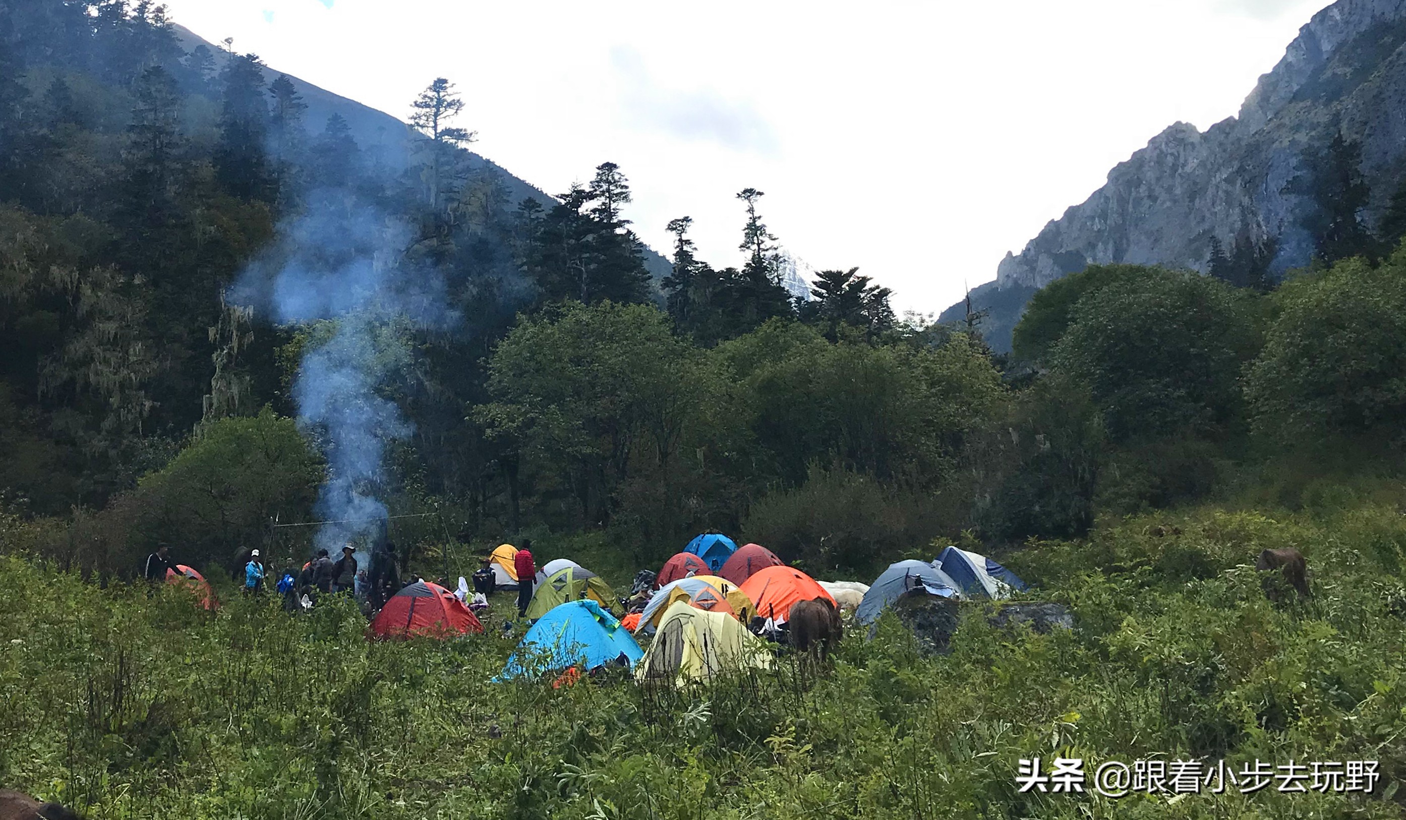 洛克线一生必走的徒步路线,川西洛克线徒步之旅
