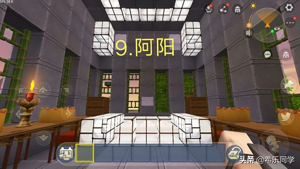 迷你世界建筑比赛菜鸟vs高手,迷你世界中的建筑高手