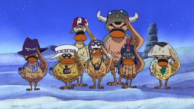 动漫里的奇怪生物，金鱼草随风摇曳，海贼王中颇多，越狱兔也算