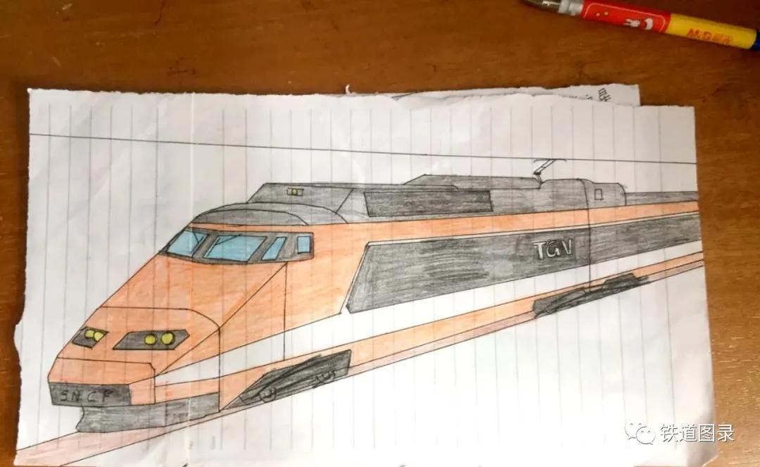 铁路人文：手绘火车