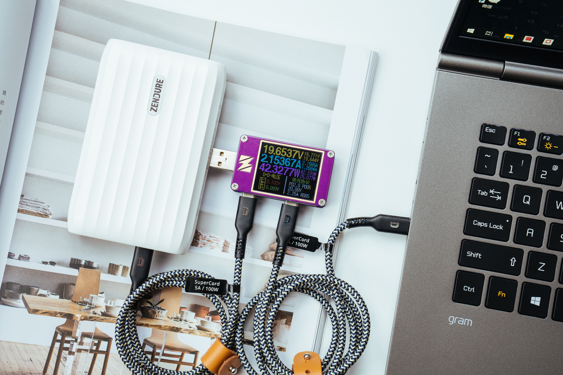 笔记本电脑充电充得很慢怎么办,zendure充电宝x5