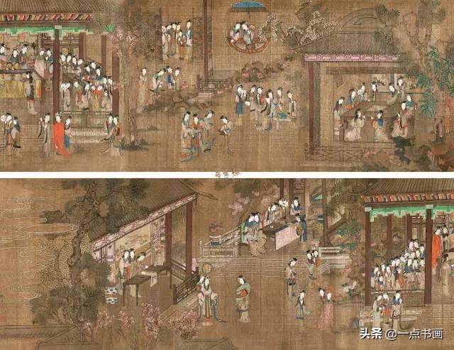 明仇英拍卖60亿的作品,明仇英桃源仙境图临摹