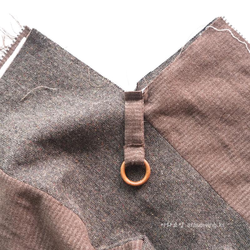 v字型包带教程,V型锁扣单肩斜挎包