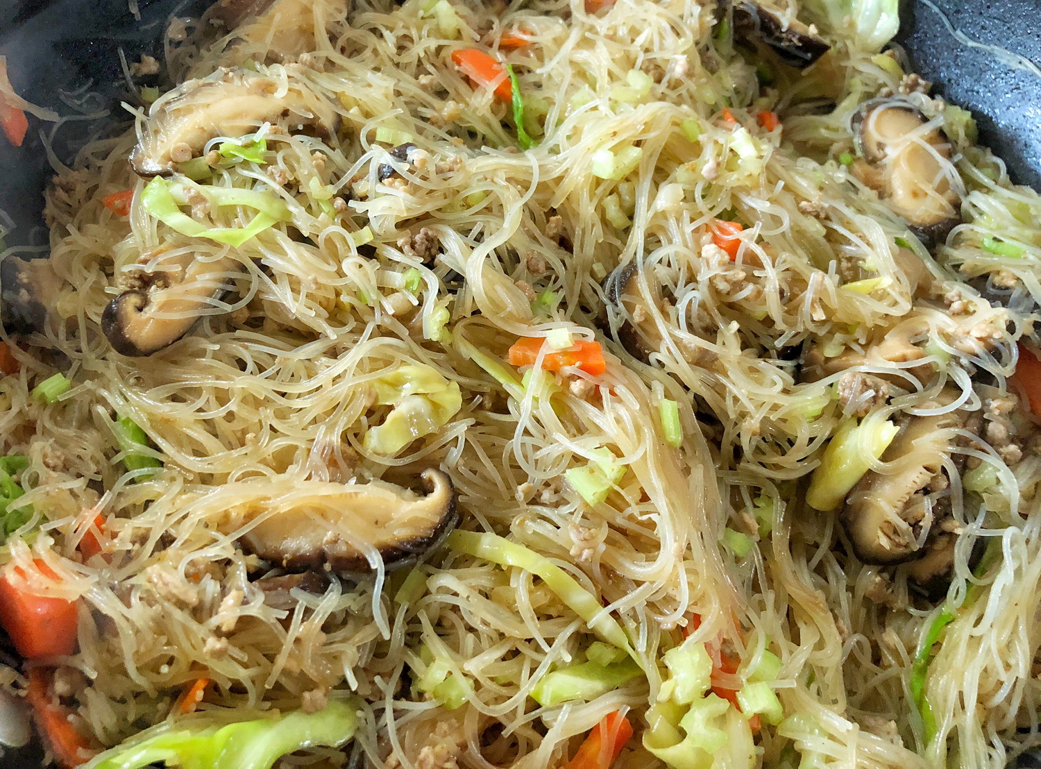 台湾炒米粉,台湾街头美食炒米粉