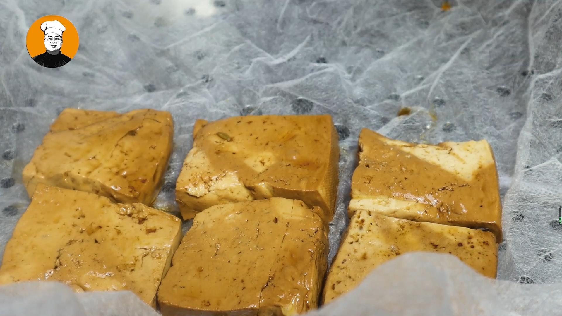 用老豆腐制作五香豆干,自制五香豆干豆腐