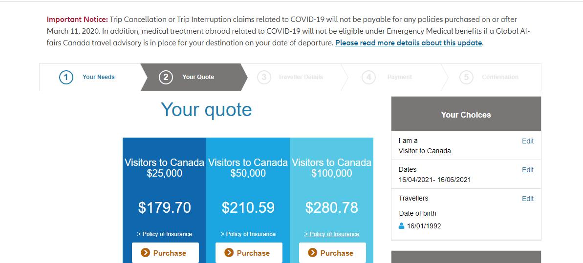 加拿大超级签证医疗保险,加拿大疫苗政策入境要求