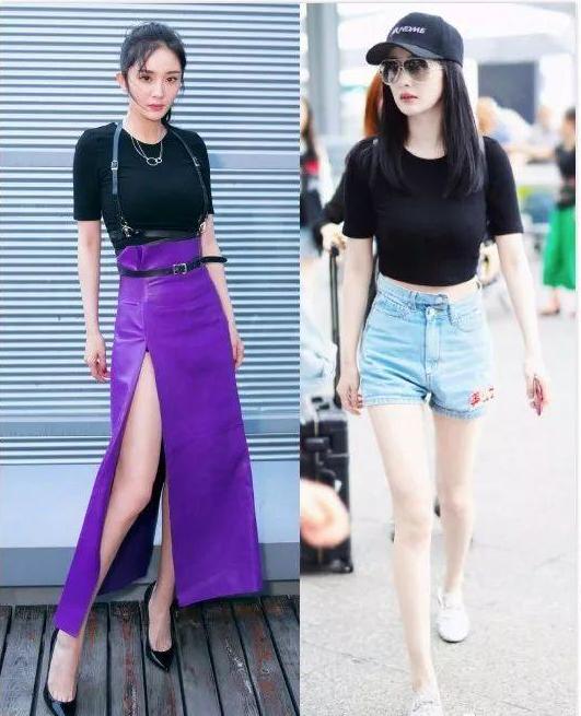 女神杨幂居然有大妈胸？网友：有点明白离婚的原因了