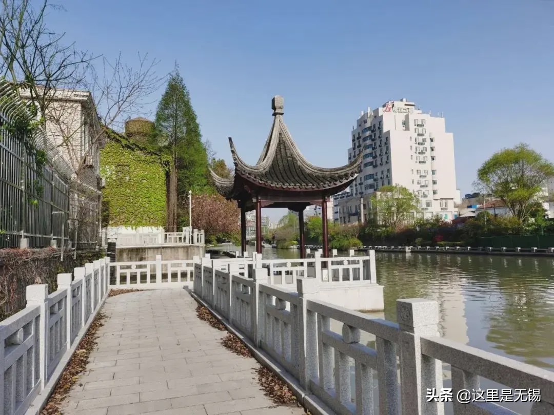 无锡网红打卡地彩虹跑道,无锡古运河健身步道