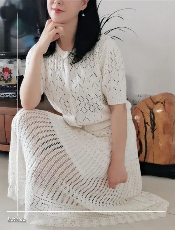钩针编织裙子的教程,钩针编织夏季裙子的教程