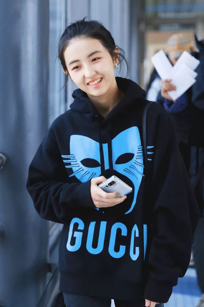 张子枫穿搭gucci,张子枫古驰活动