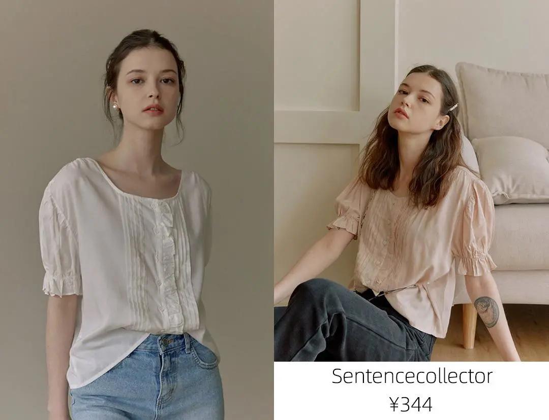 夏天值得入手的上衣,夏天的100件上衣