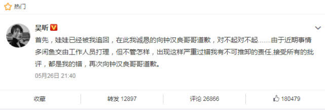 吴昕转卖钟汉良送她的生日礼物，太缺钱还是情商低？