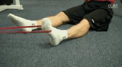 脚踝强化训练16个动作,强化脚踝的训练弹力带