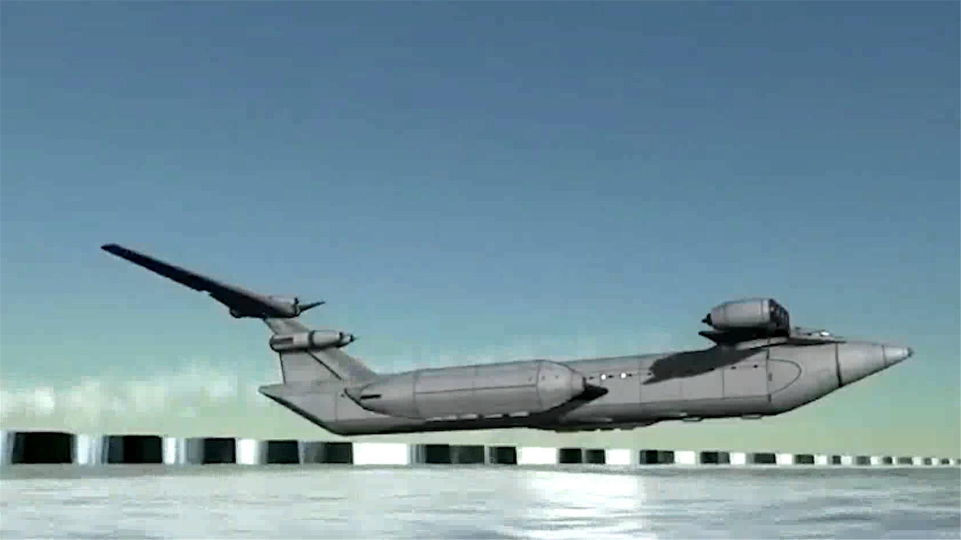 两栖舰起降无人机,地效飞行器能在水下航行吗