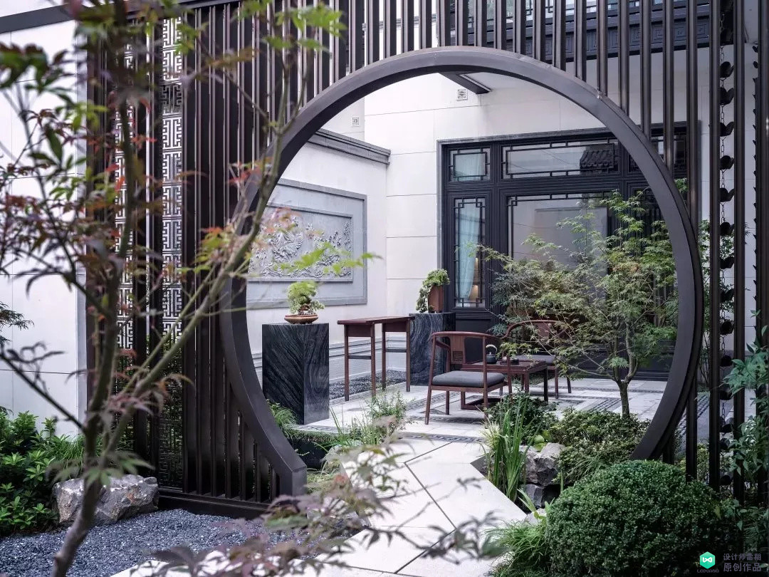 改造新中式极简轻奢风格小院,新中式小院设计实景图100例