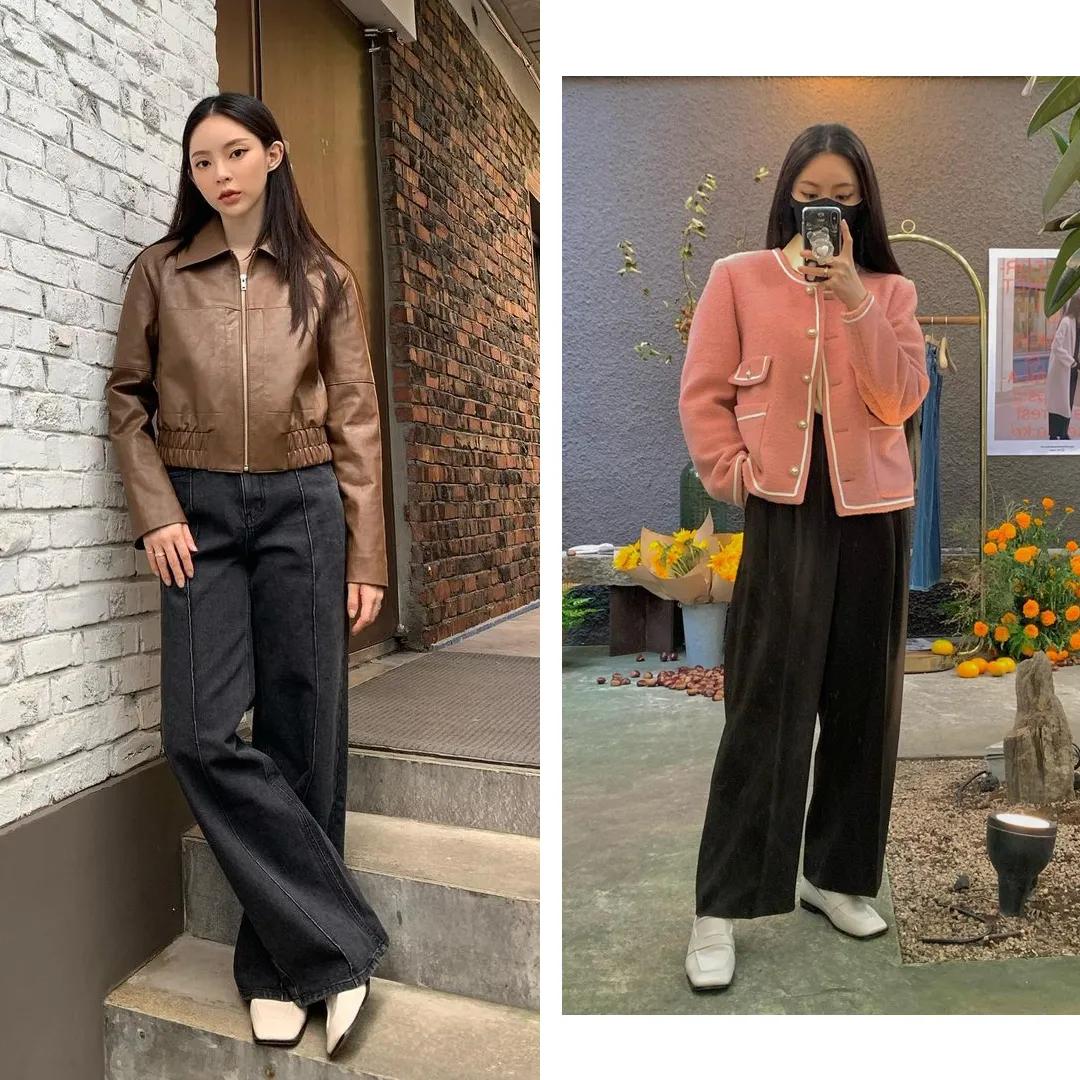 又暖和又酷的穿搭女,又一轮降温了保暖套装