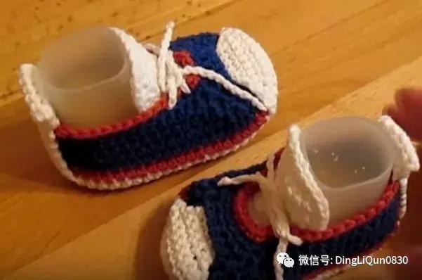 钩编鞋教程,成人鞋子的钩编视频教程