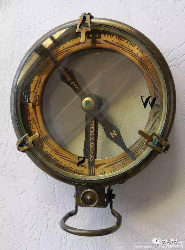 泉耕:我珍藏的五款*用军**指北针