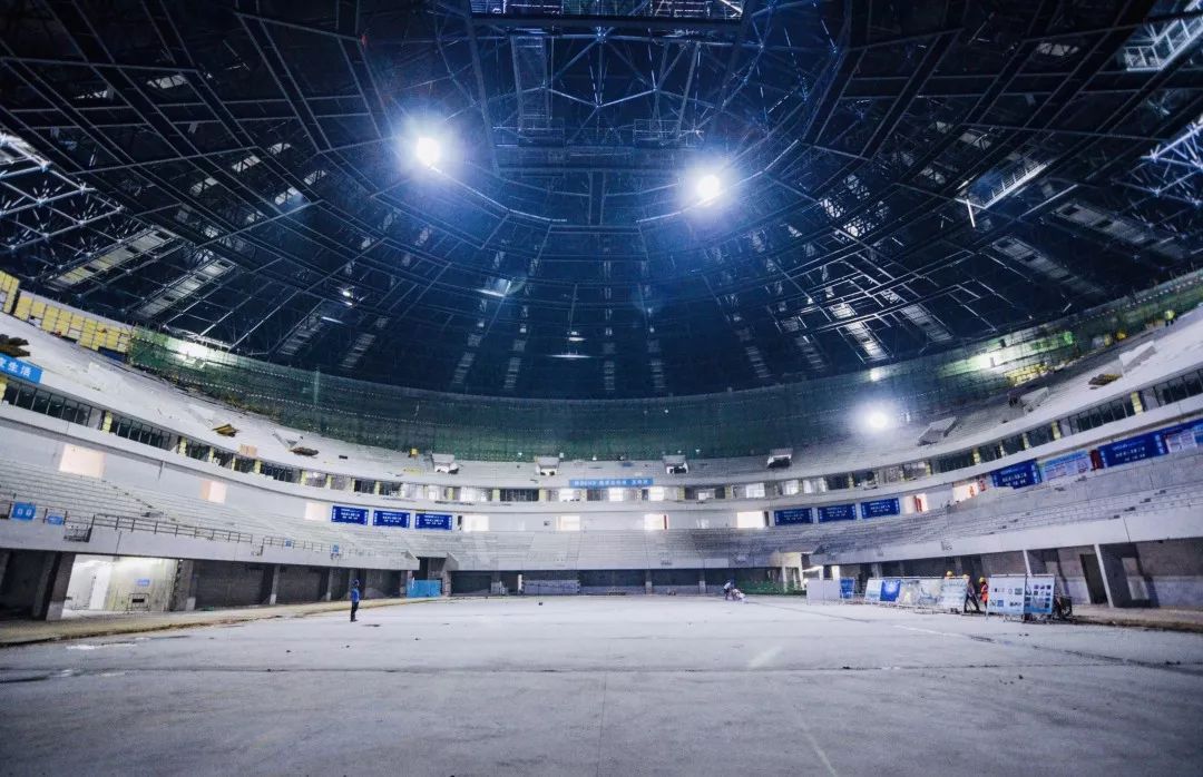 西安奥体中心二期效果图,西安奥体中轴陆港之翼