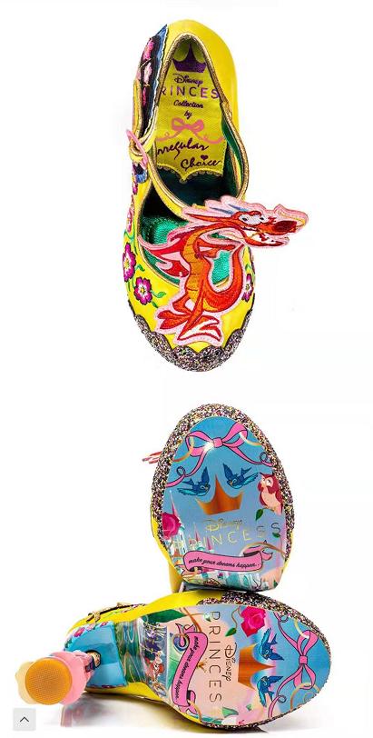 迪士尼公主水晶高跟鞋,迪士尼公主专属高跟鞋