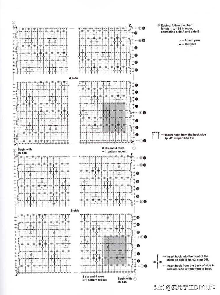 最新款包包钩编图解,钩编包包的花样大全