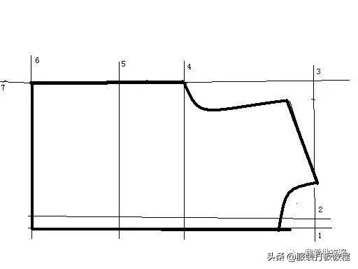 如何绘制服装裁剪图,服装裁剪风衣绘图