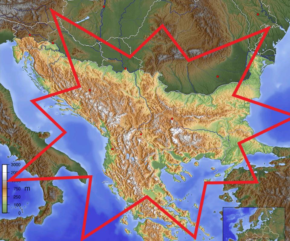 塞尔维亚波黑黑山都属于东欧吗,黑山和塞尔维亚的恩怨