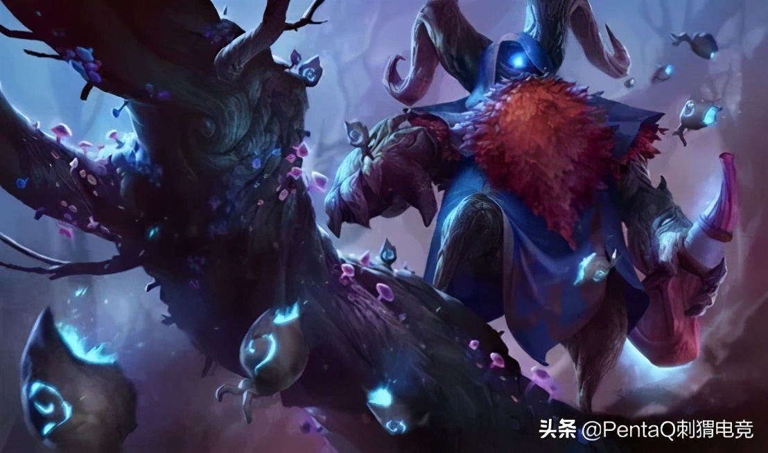 lol皮肤鉴赏,lol奥恩皮肤永恒之森