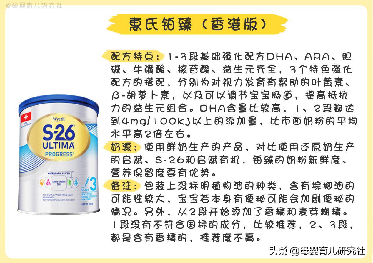 惠氏港版奶粉和国内奶粉区别,港版的奶粉好还是国版的好