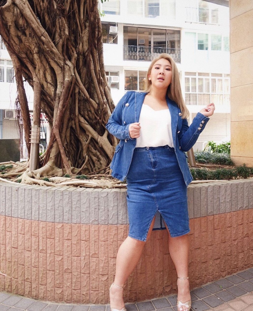 郑欣宜瘦过的照片,郑欣宜穿搭就很好看