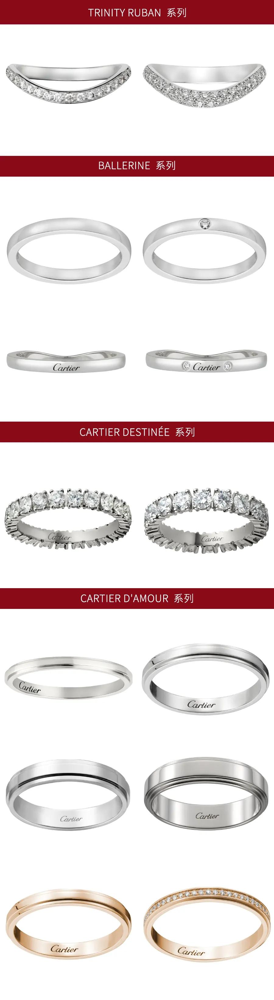 黄金对戒情侣款推荐,适合日常佩戴的结婚对戒