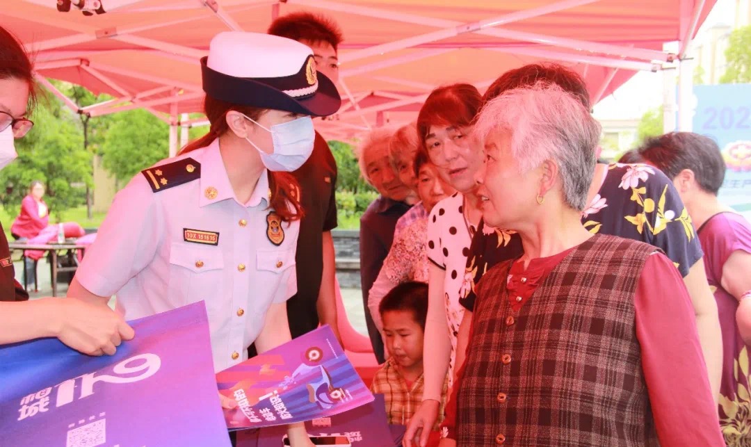 段庄街道开展安全生产月宣传活动,三仓分局开展安全生产月活动