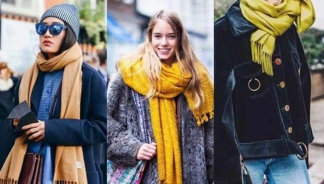 穿大衣怎么系围巾才好看又保暖,有帽子的大衣怎么系围巾