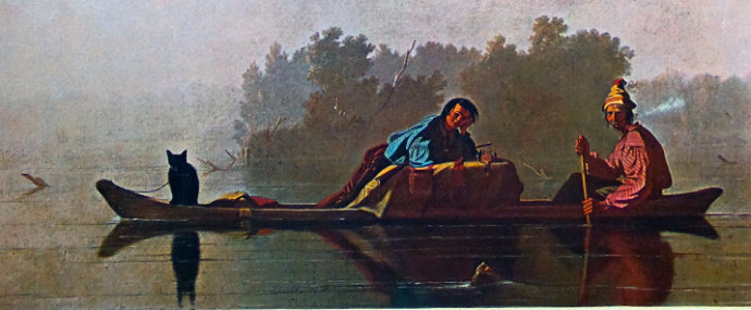 荒野猎人中的印第安人,荒野猎人里面的土著人