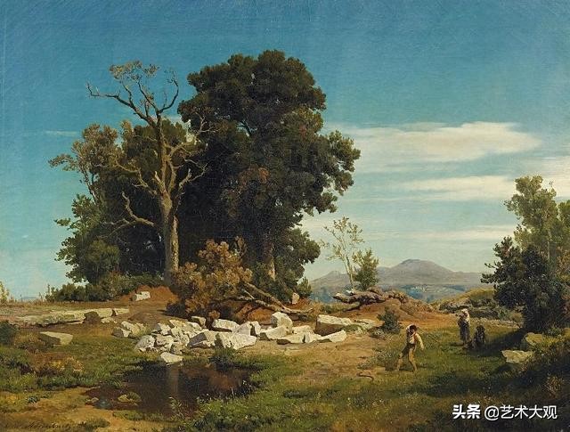 芬兰大师古典风景油画作品欣赏,顶级的欧洲午后阳光风景油画