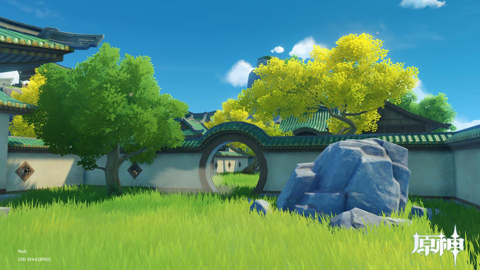 原神：翠黛峰璃月生态规划之园林主宅区——中式园林，一镜到底