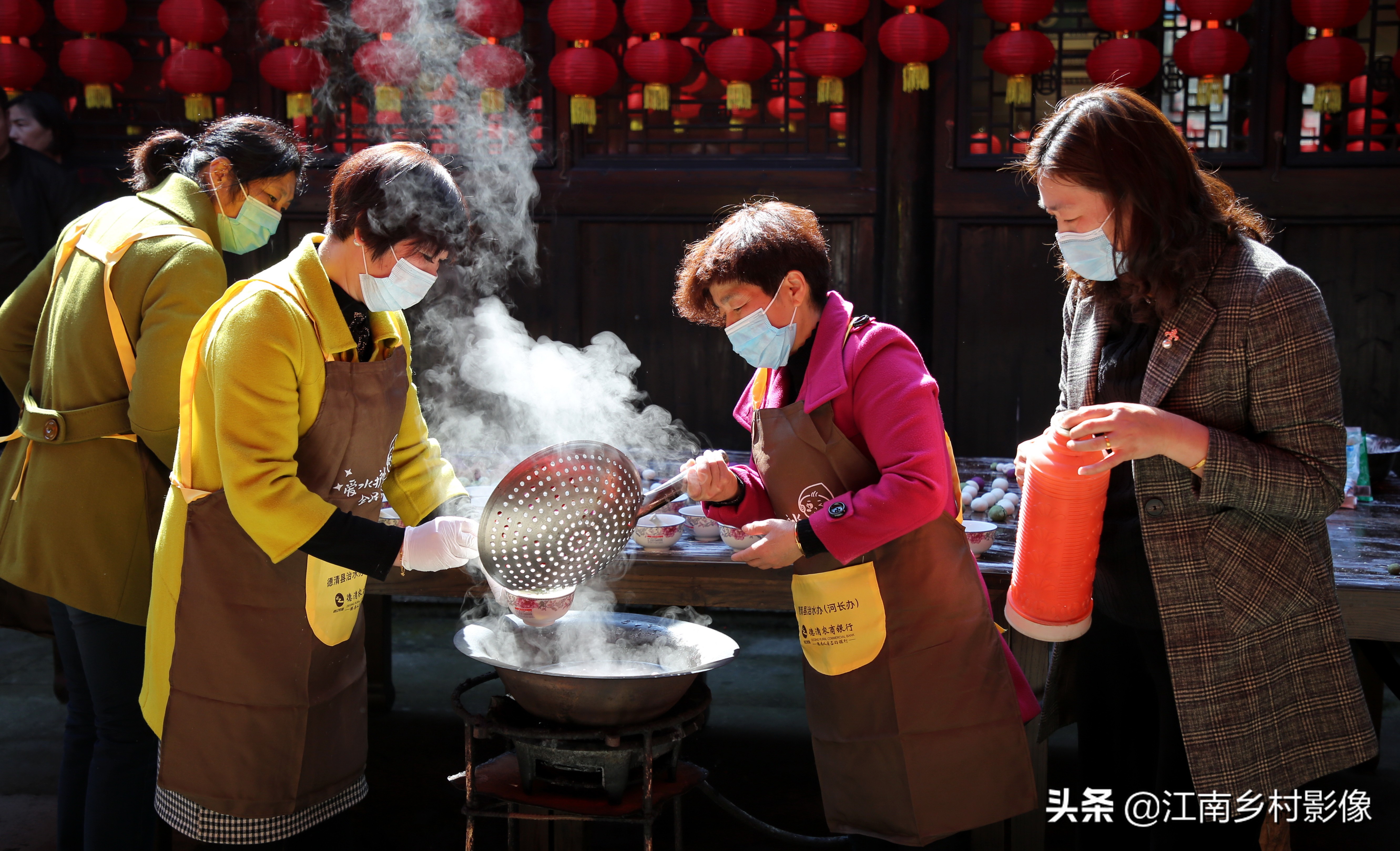 提前的乾元元宵节:灯谜、蚕花、舞龙、越剧、古筝及多彩汤圆