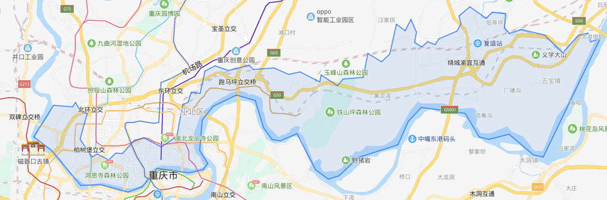 重庆江北渝北网红打卡地,重庆江北网红打卡景点有哪些