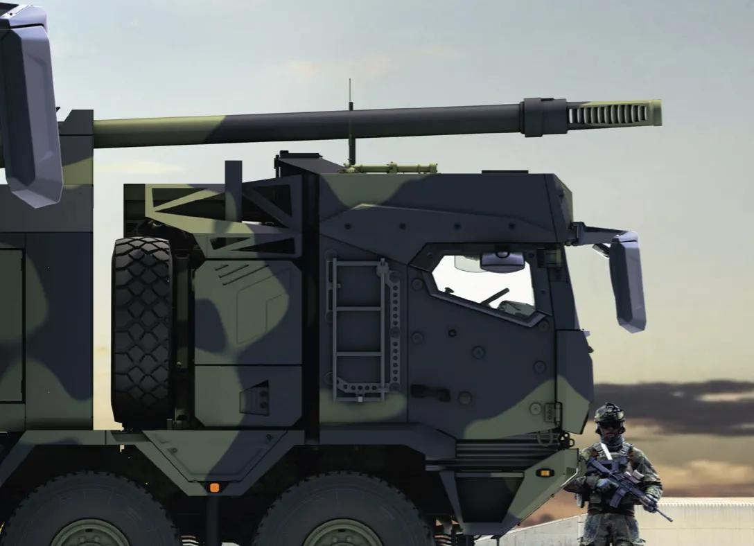 德国陆军现役卡车炮,德国新式卡车