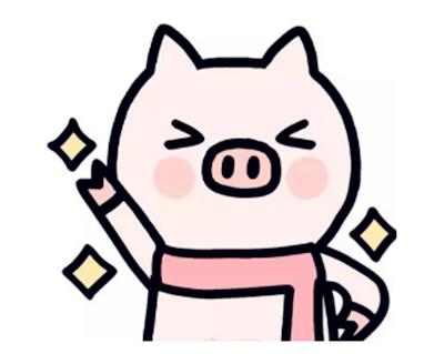 简笔画小动物猪的画法,动物猪简笔画儿童画